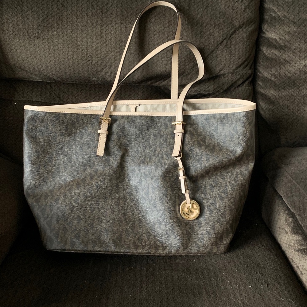 Brown MK tote